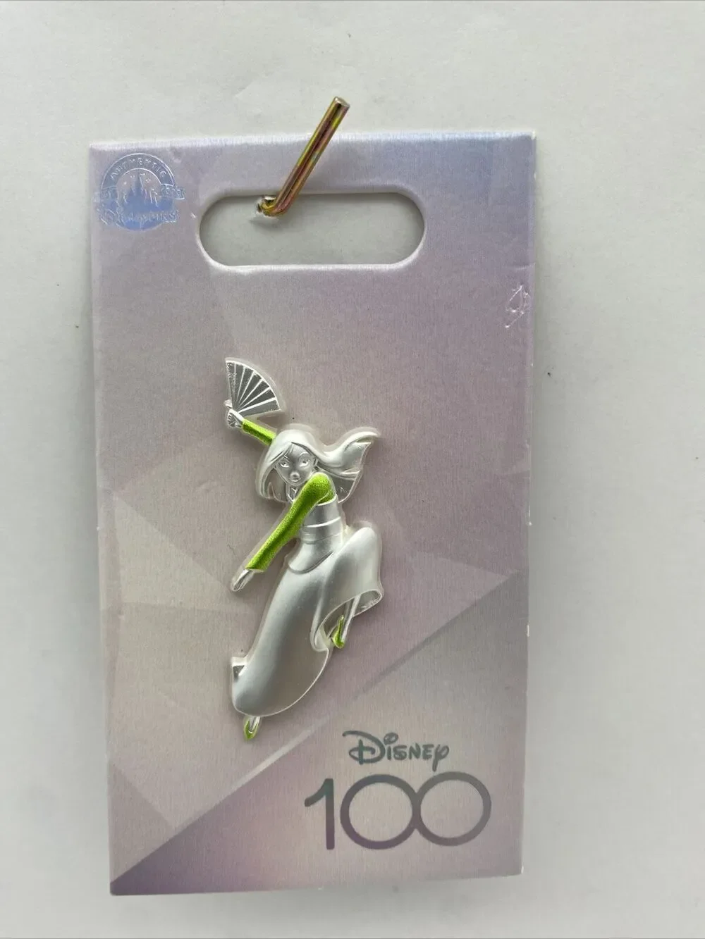 Disney Parks Pin Mulan 100 Years Anniversary Platinum Collection D100